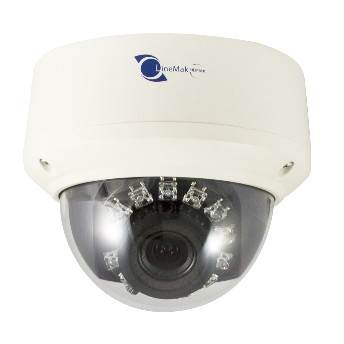 Linemak HD-MAK IP Dome camera SONY CCD 12 LED IP66 IK10 PoE - Image 2